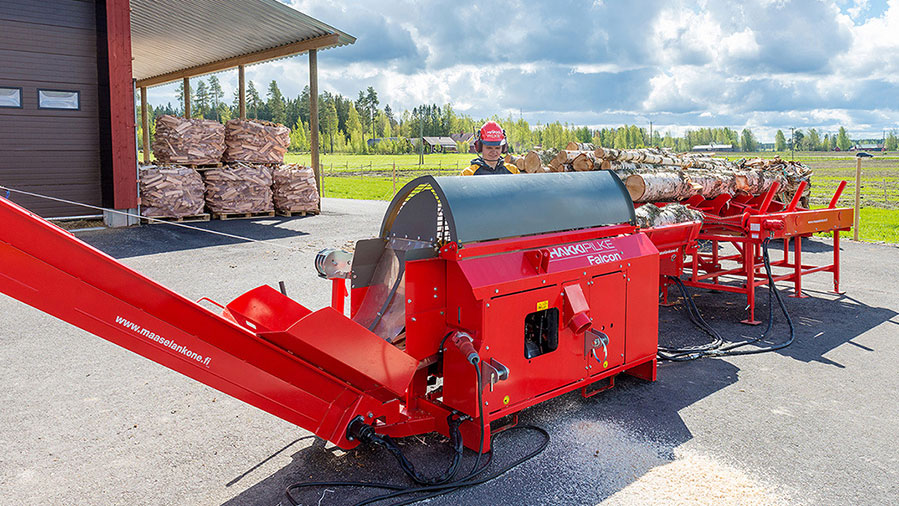 Falcon 37 tűzifakészítő gép